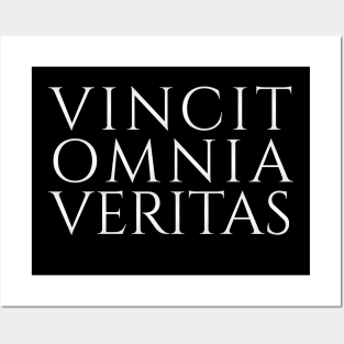 VINCIT OMNIA VERITAS - Dark Posters and Art